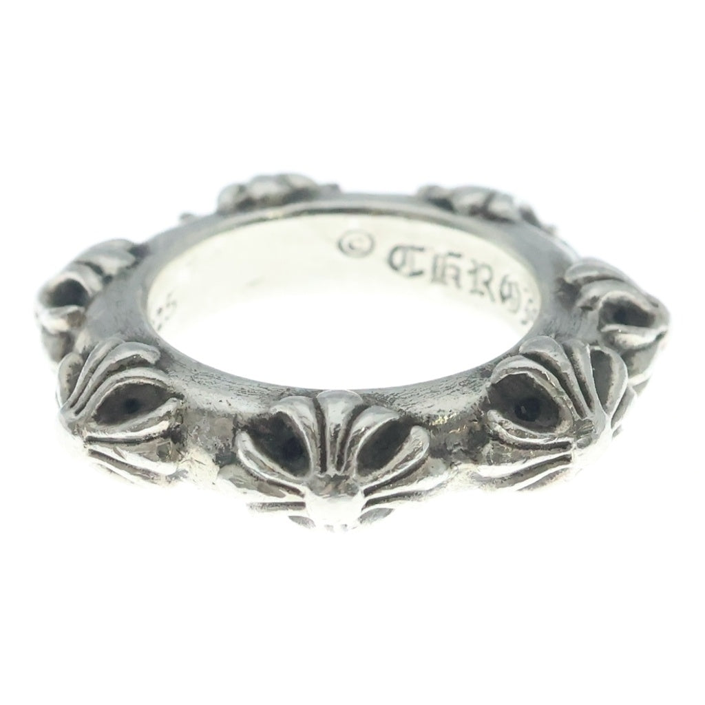 CHROME HEARTS(クロムハーツ) CROSS BAND クロスバンド リング シルバー BCA342