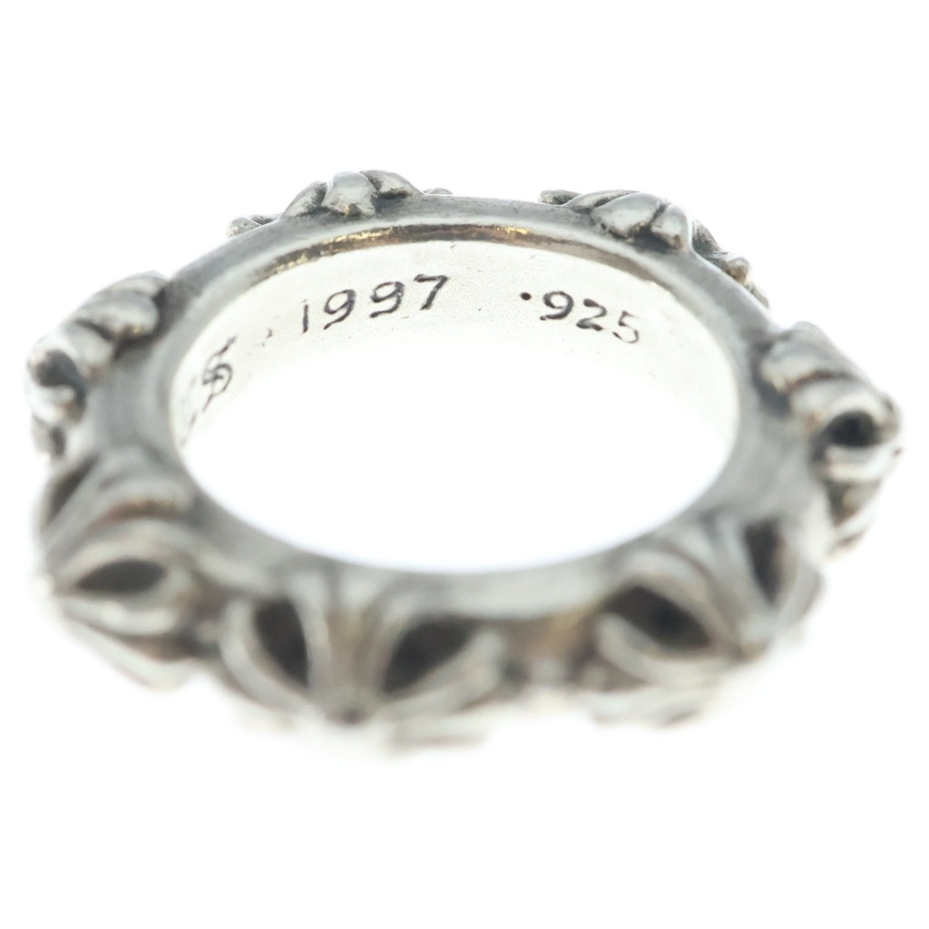 CHROME HEARTS(クロムハーツ) CROSS BAND クロスバンド リング シルバー BCA342