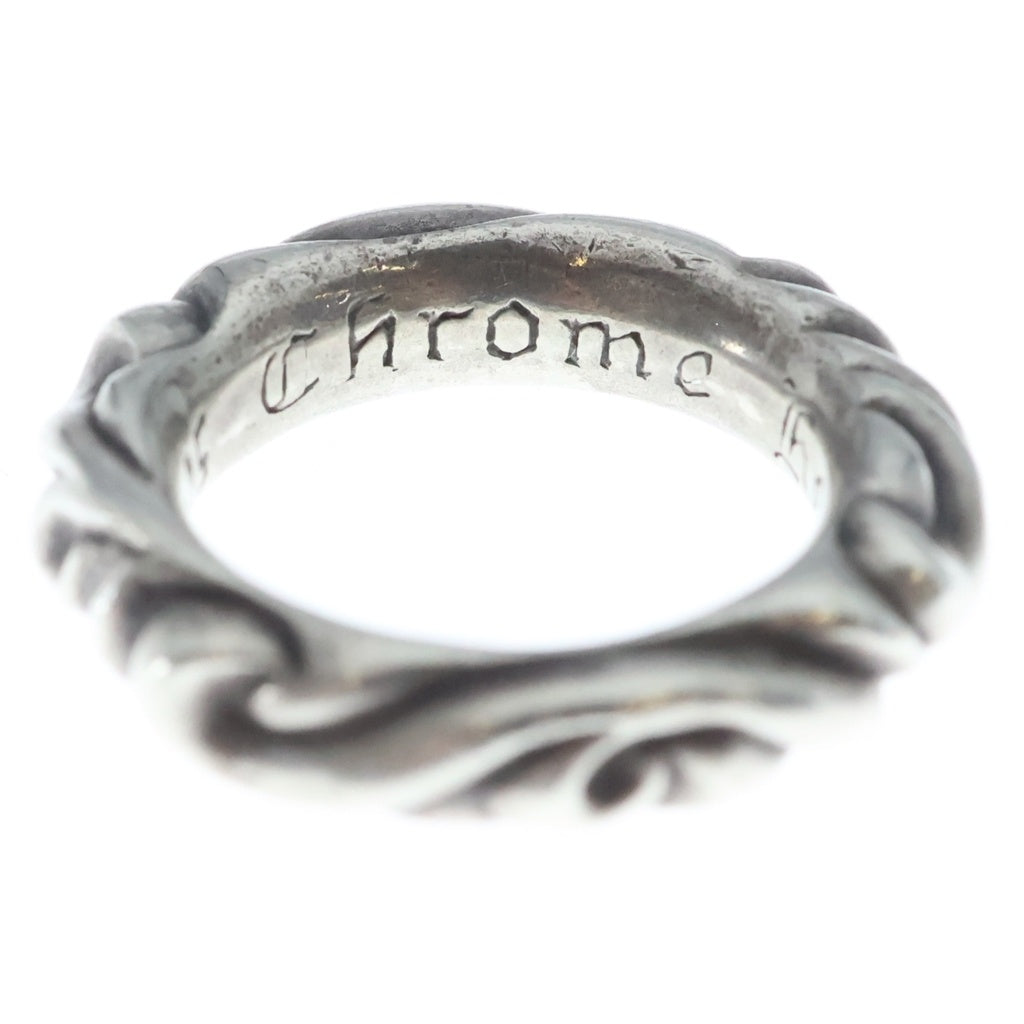 CHROME HEARTS(クロムハーツ) SCRL BAND スクロールバンド リング シルバー BCA351