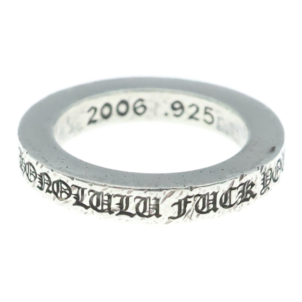 CHROME HEARTS(クロムハーツ) SPACER FUCKYOU 3mm スペーサー ファックユー リング シルバーBCA333