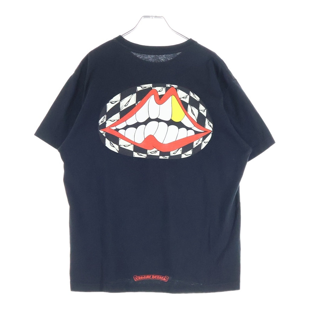 CHROME HEARTS(クロムハーツ) 99 EYES CHOMPER S/S BOYバックプリントTシャツカットソー ブラック/マルチ