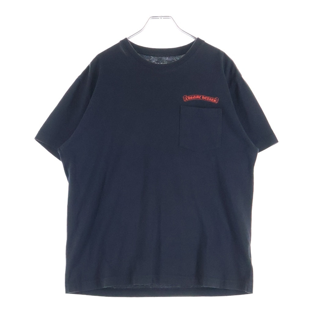 CHROME HEARTS(クロムハーツ) 99 EYES CHOMPER S/S BOYバックプリントTシャツカットソー ブラック/マルチ