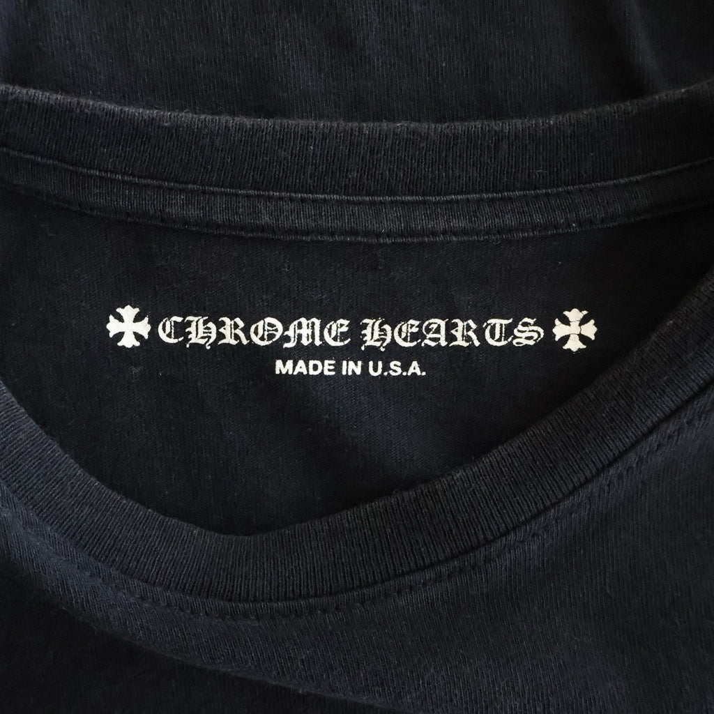 CHROME HEARTS(クロムハーツ) 99 EYES CHOMPER S/S BOYバックプリントTシャツカットソー ブラック/マルチ