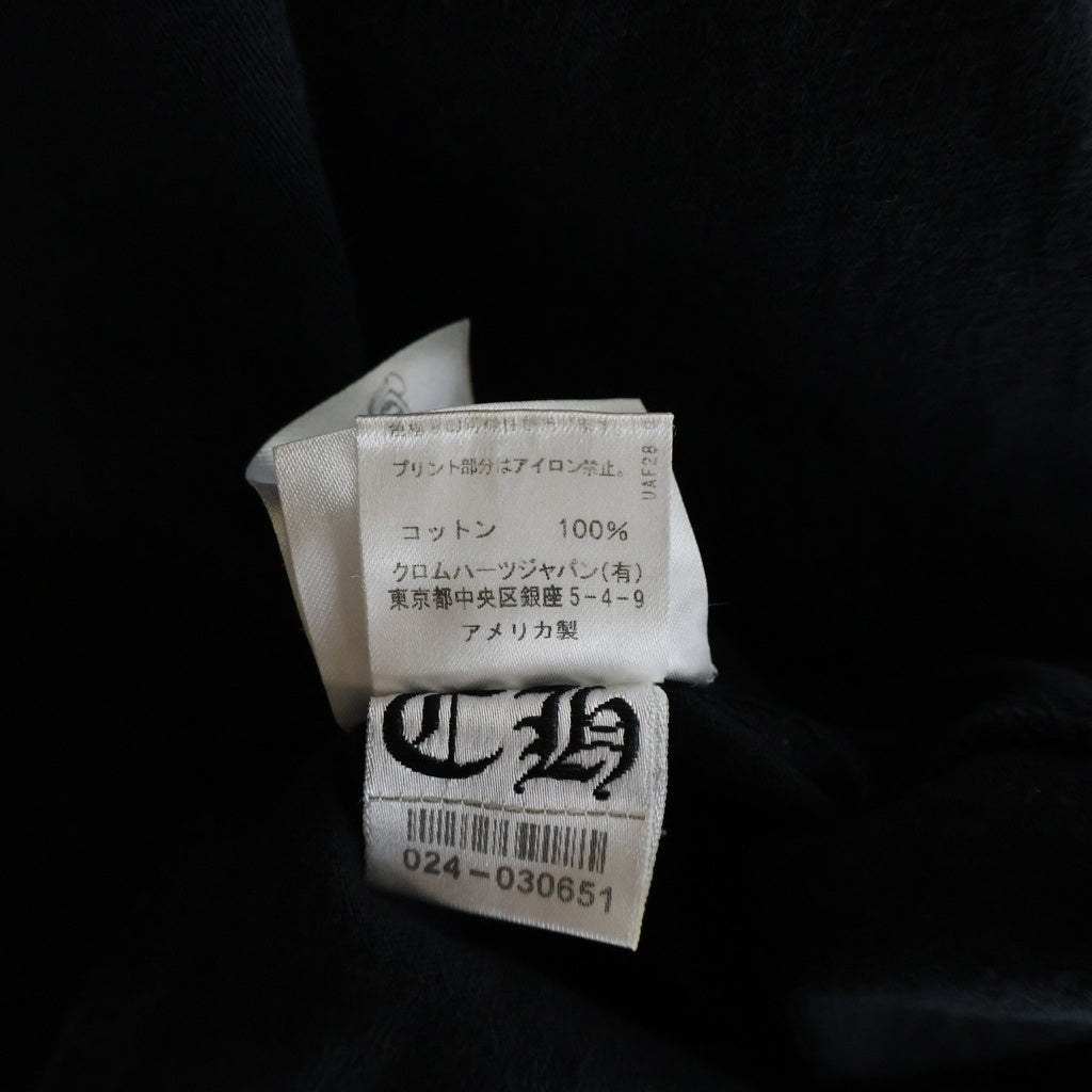 CHROME HEARTS(クロムハーツ) 99 EYES CHOMPER S/S BOYバックプリントTシャツカットソー ブラック/マルチ