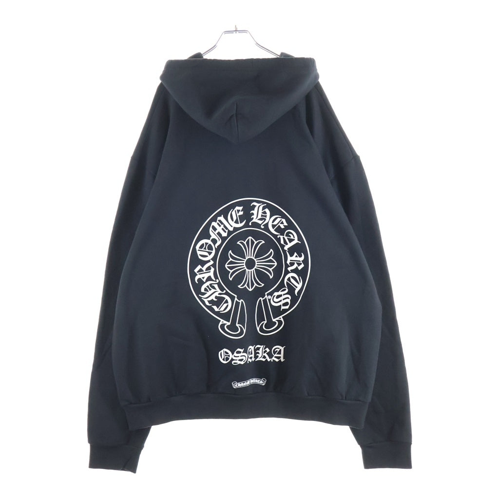 CHROME HEARTS(クロムハーツ) SWTSHRT PLVR 大阪限定バックホースシュープリントプルオーバーパーカー