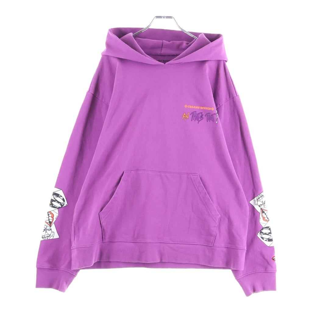 CHROME HEARTS(クロムハーツ) PPO I WANT MORE NOT LESS SWTSHRT MATTY BOYプリントクルーネックパーカー