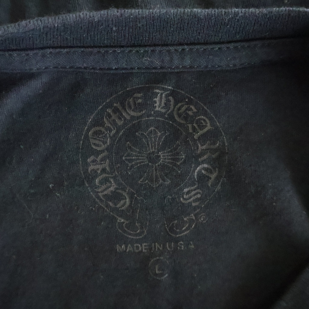 CHROME HEARTS(クロムハーツ) CH L/S T BAR 英字ロゴ Tバープリント 長袖Tシャツカットソー