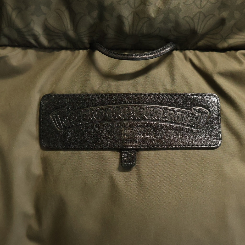 CHROME HEARTS(クロムハーツ) STIFF V2 FBRC スティッフ CHプラス総柄クロスボールボタンダウンジャケット カーキ