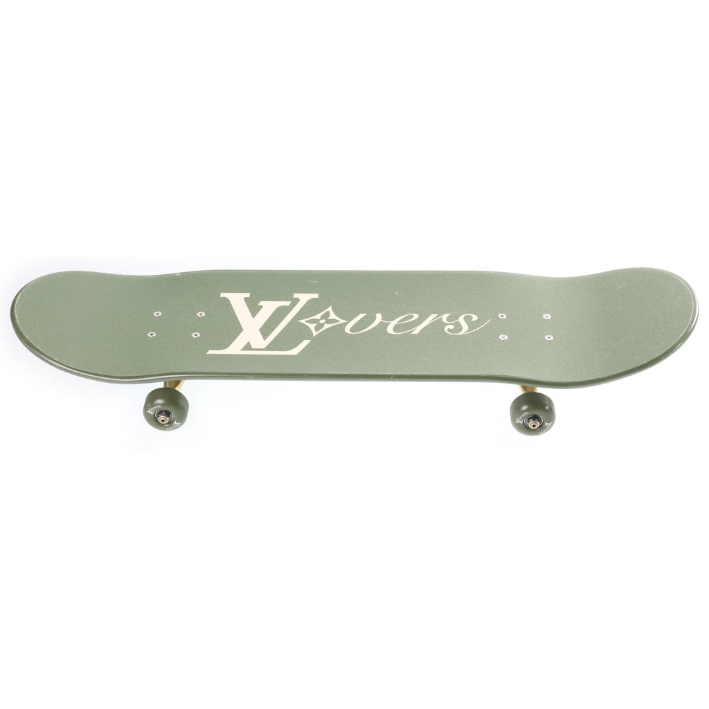 LOUIS VUITTON(ルイヴィトン) Lovers Skateboard GI1028 ダモフラージュ スケートボード グリーン レディース