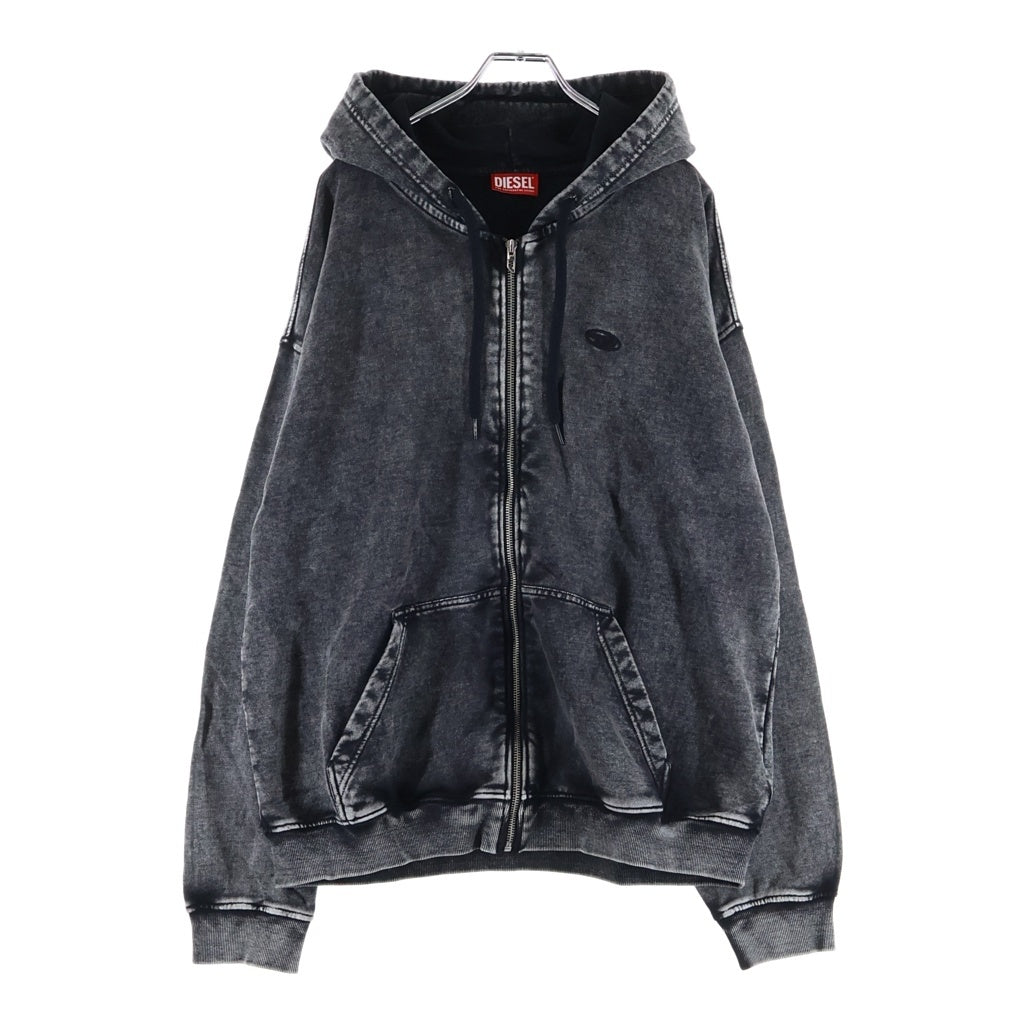 DIESEL(ディーゼル) S-BOXT-HOOD-ZIP-DEN A22809 ジップアップパーカー グレー ー
