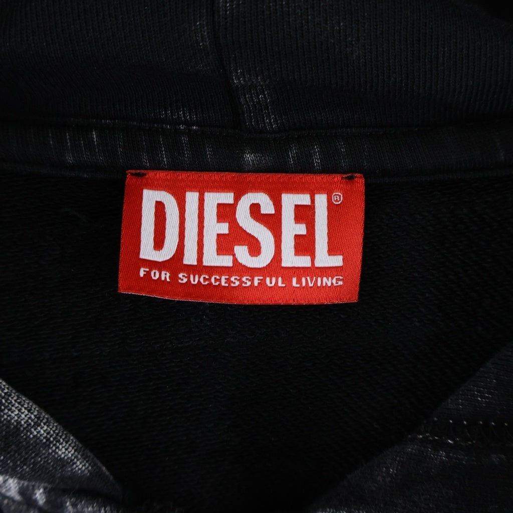 DIESEL(ディーゼル) S-BOXT-HOOD-ZIP-DEN A22809 ジップアップパーカー グレー ー