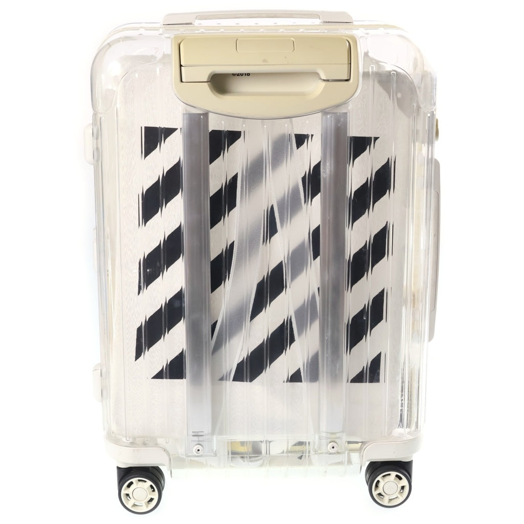 OFF-WHITE(オフホワイト) ×RIMOWA Essential See Through リモア エッセンシャル トラベルキャリー クリア