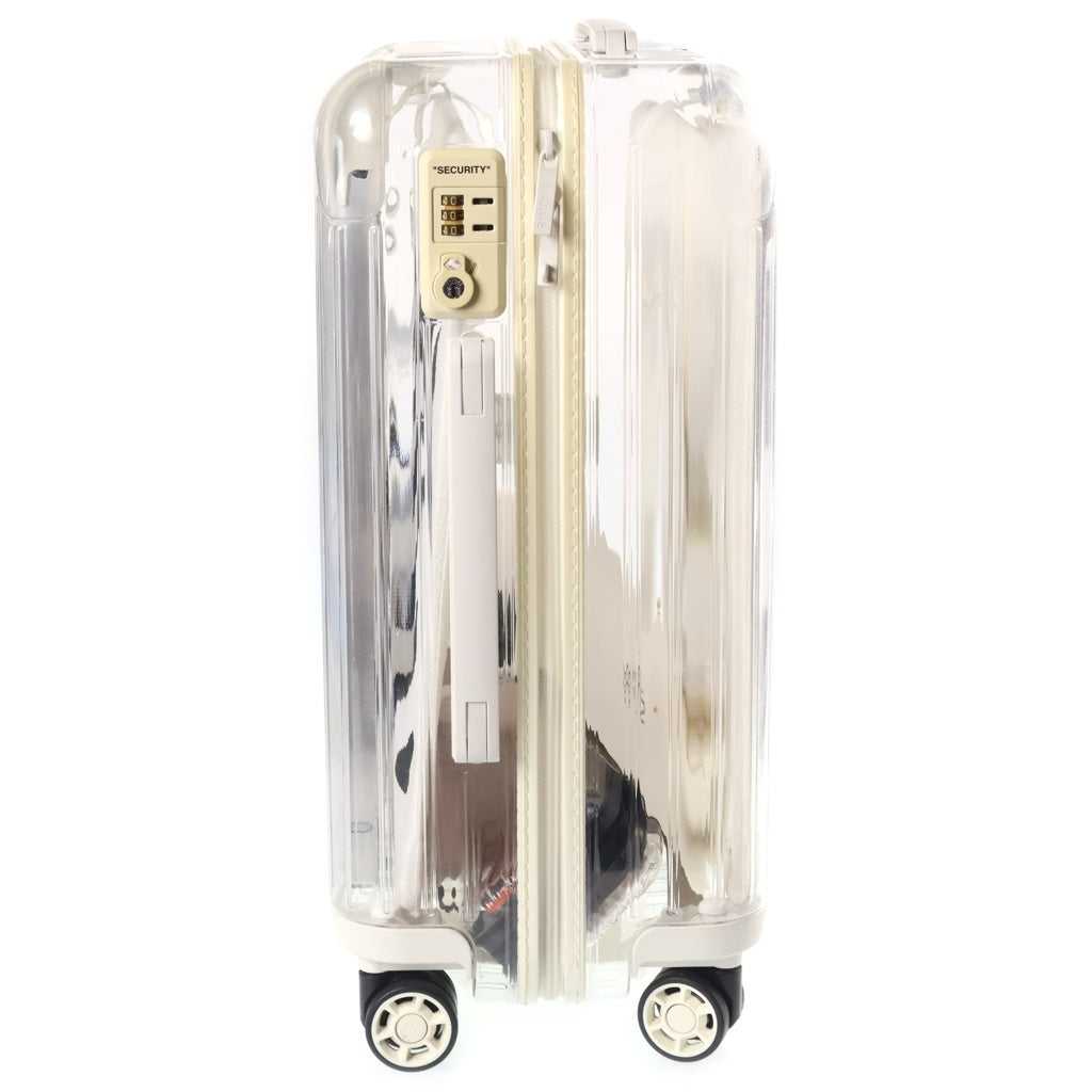 OFF-WHITE(オフホワイト) ×RIMOWA Essential See Through リモア エッセンシャル トラベルキャリー クリア