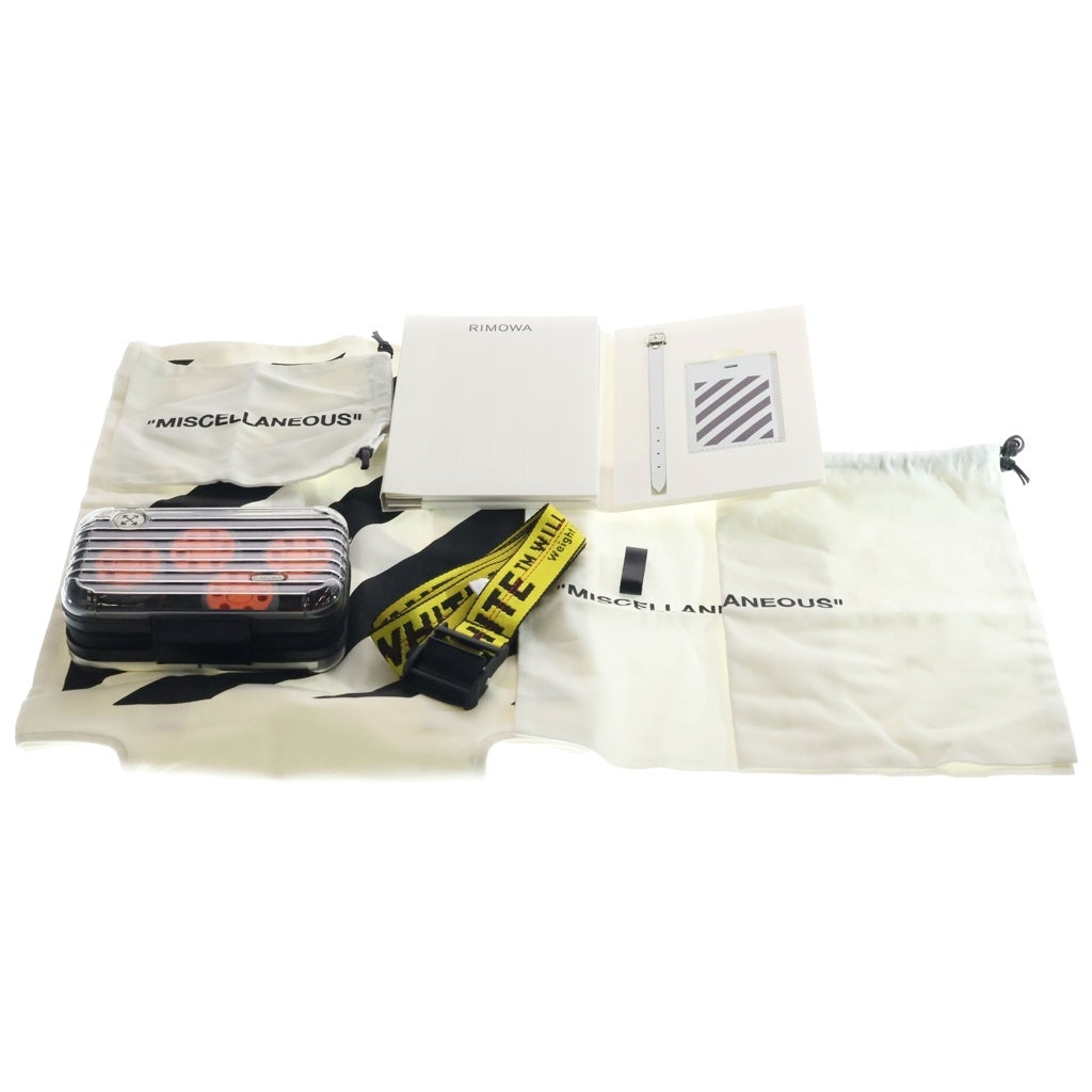 OFF-WHITE(オフホワイト) ×RIMOWA Essential See Through リモア エッセンシャル トラベルキャリー クリア