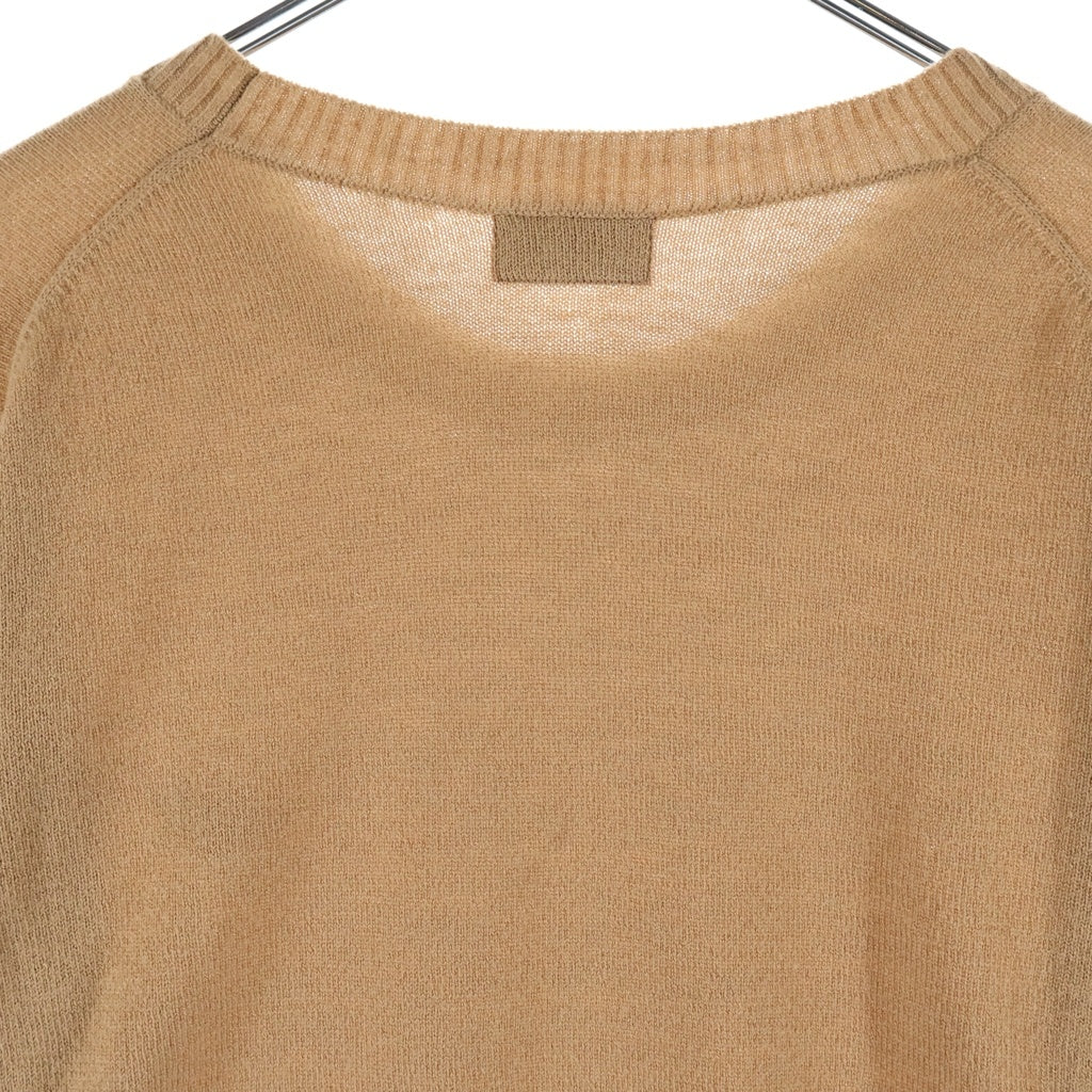 HUMAN MADE(ヒューマンメイド) HEART BADGE KNIT SWEATER HM30CS034 ハートログ ニットセーター ブラウン ー