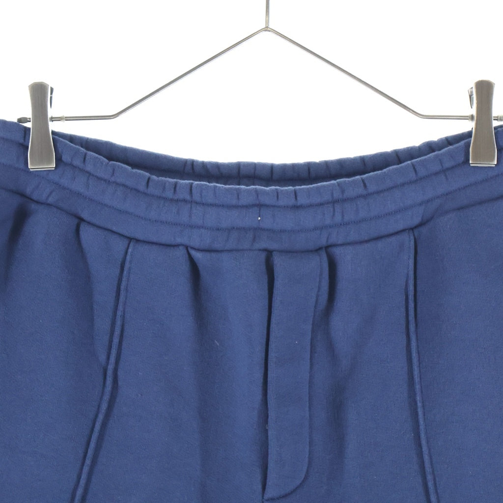 VALENTINO(ヴァレンティノ) Logo Embroidered Shorts 7V3MD04WARJ ロゴスウェットショーツ ハーフパンツ ネイビー