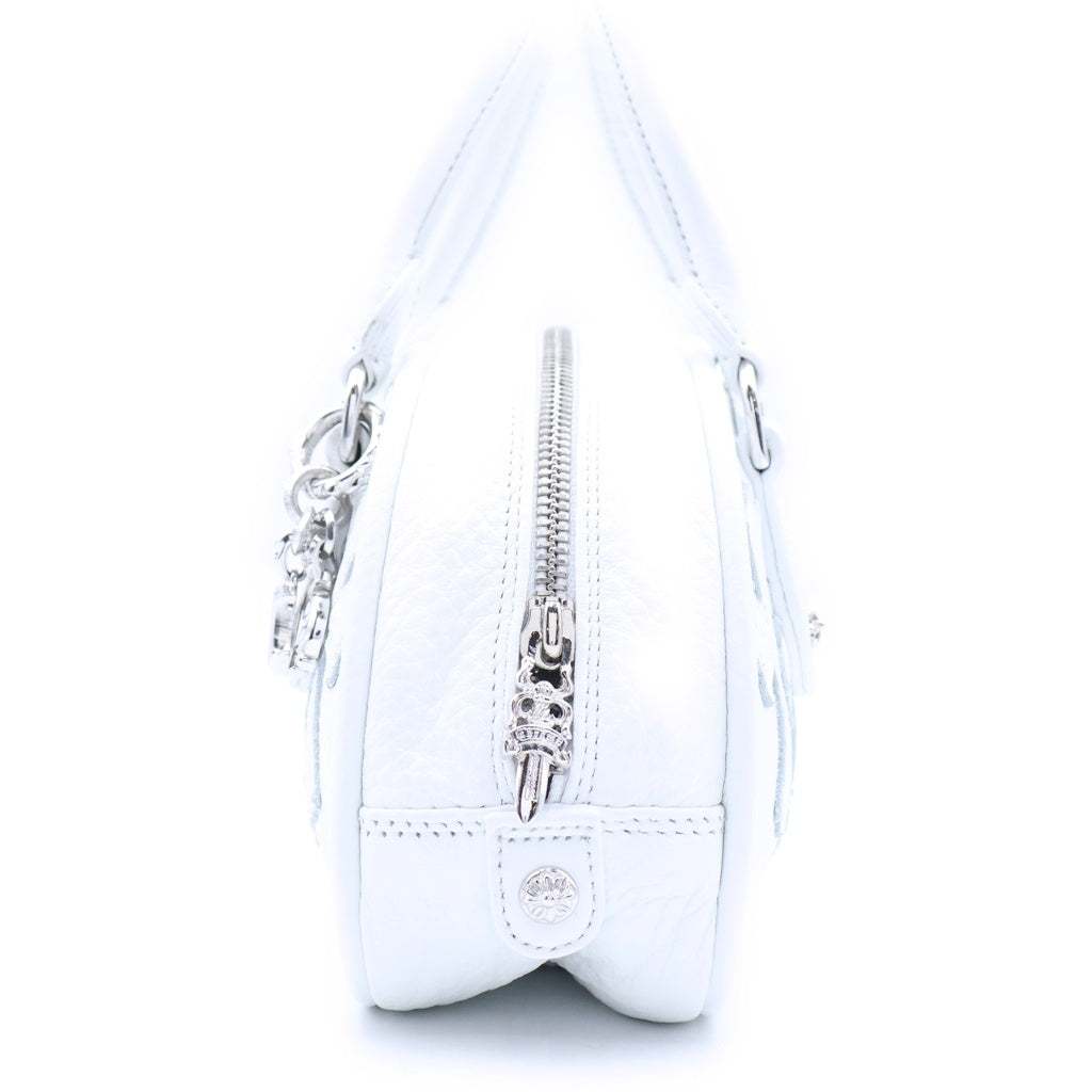 CHROME HEARTS(クロムハーツ) TINY GYM BAG タイニージムバッグ クロスパッチレザーハンドバッグ