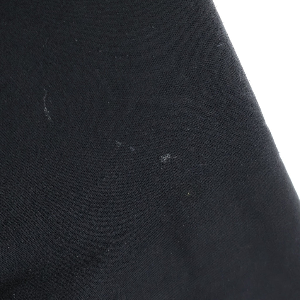 CHROME HEARTS(クロムハーツ) OLD THERMAL SWTSHRT HD ZIP 袖フローラル バックホースシュープリントサーマルジップパーカー ブラック