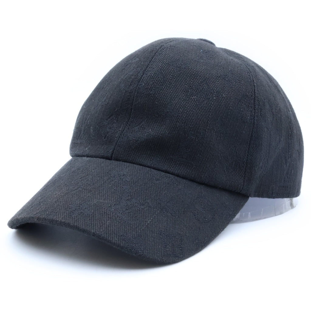 LOUIS VUITTON(ルイヴィトン) モノグラムエッセンシャル ベースボールキャップ 帽子 M76585 ブラック レディース