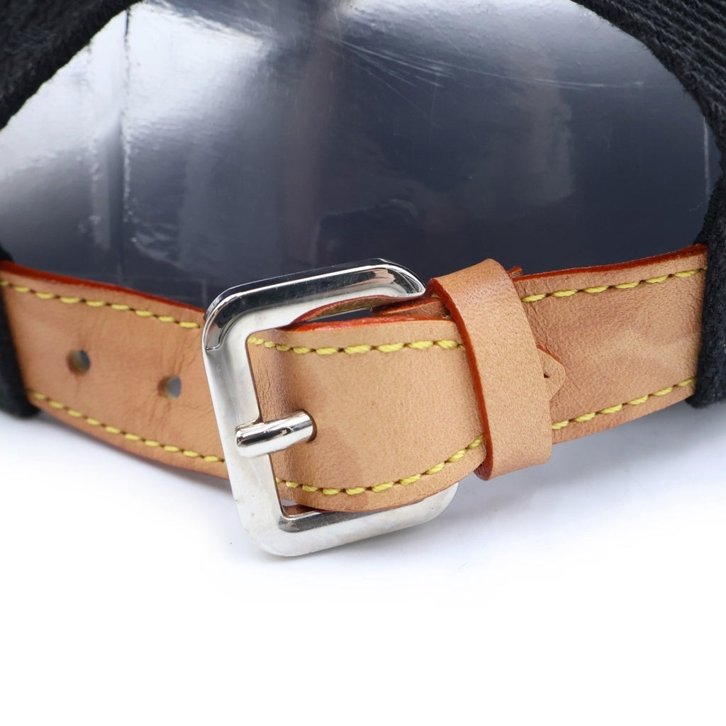 LOUIS VUITTON(ルイヴィトン) モノグラムエッセンシャル ベースボールキャップ 帽子 M76585 ブラック レディース