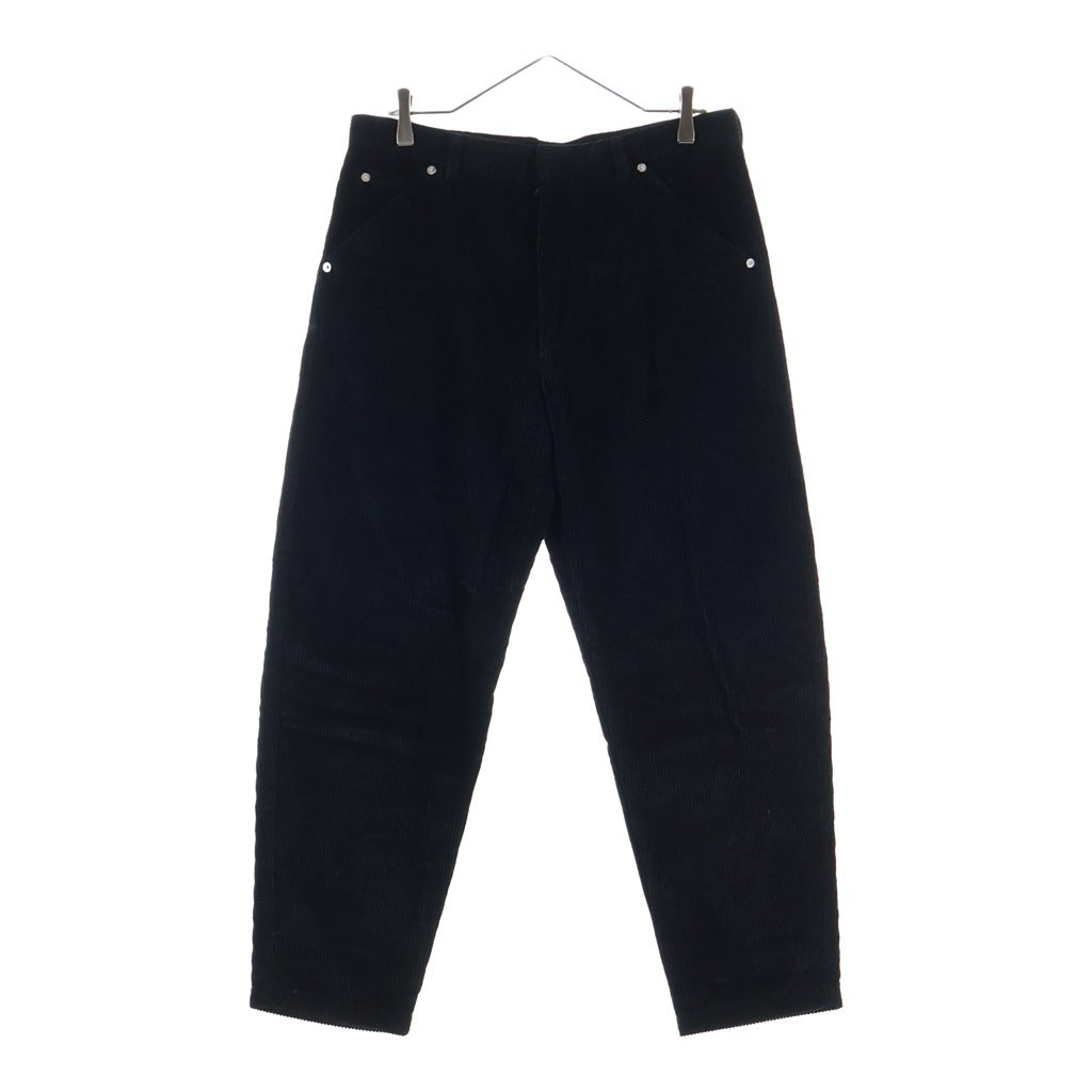 PRADA(プラダ) SPH313 S232 13Y0 トライアングルロゴピンウェールコーデュロイロングパンツ ブラック