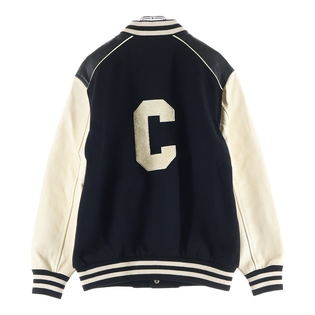 CELINE(セリーヌ) 2V56D896C 38NO クラシック テディジャケット スタジャン アウター ブラック