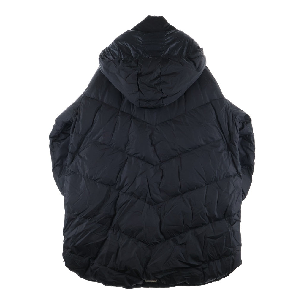 CHROME HEARTS(クロムハーツ) QUEENS LONG COAT ダブルジップナイロンダウンロングコート ブラック
