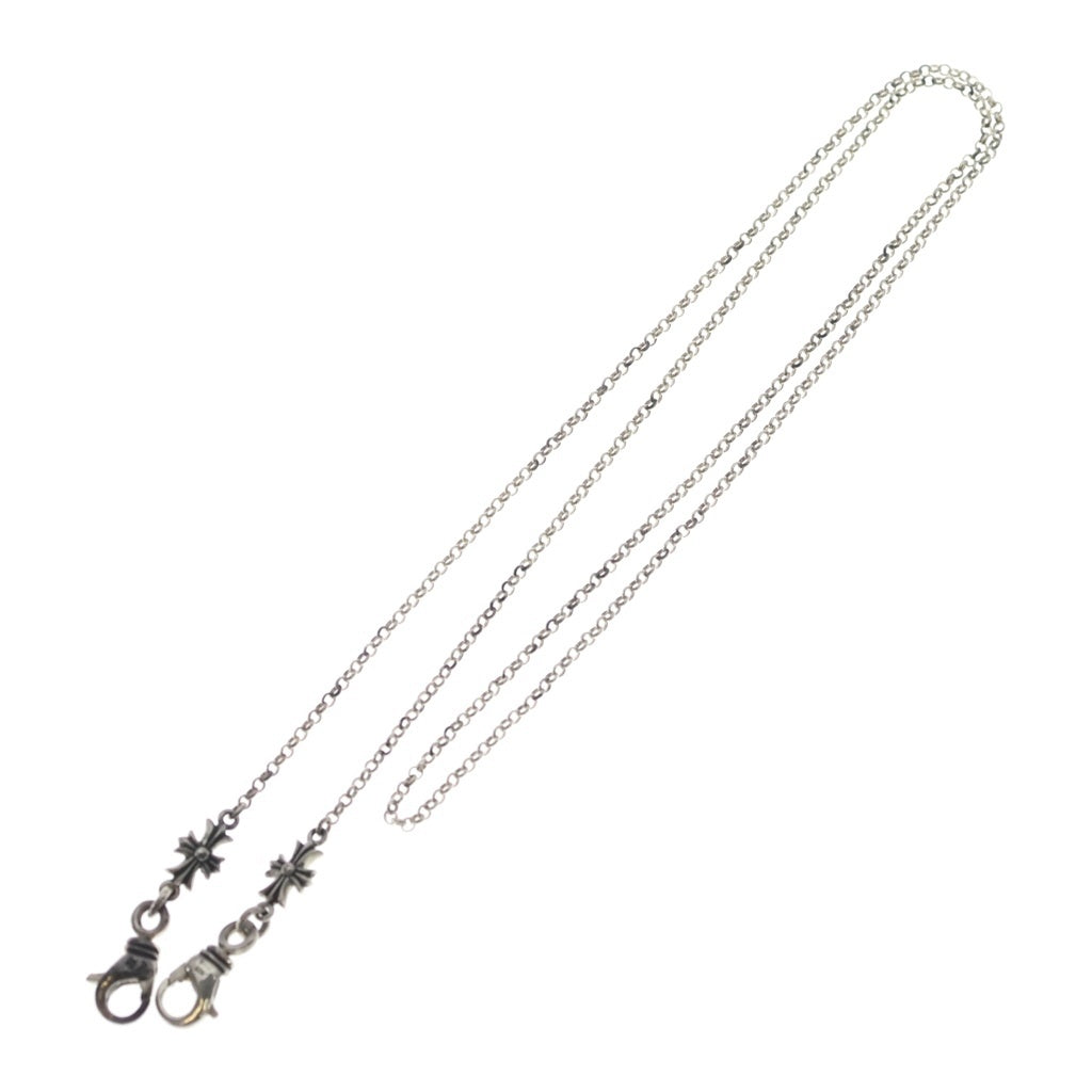 CHROME HEARTS(クロムハーツ) MASK ROLL-CHAIN 2 CLIP マスク ロールチェーン シルバー
