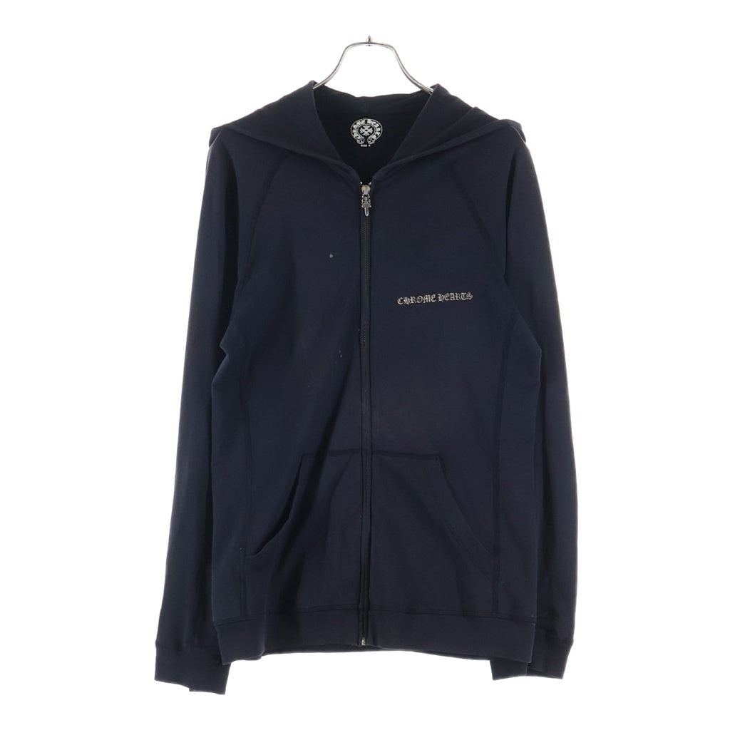 CHROME HEARTS(クロムハーツ) OLD SWTSHRT HD ZIP CHプラスプリントパーカー ブラック