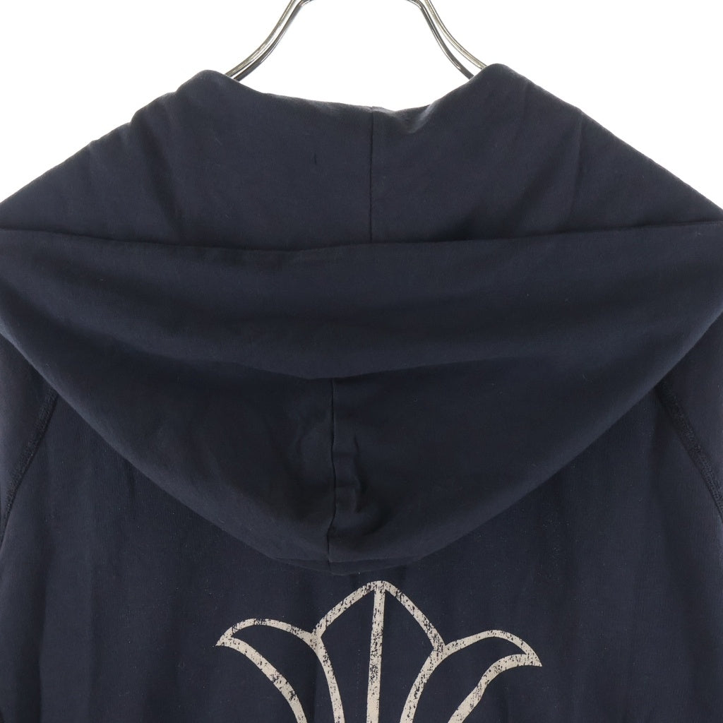 CHROME HEARTS(クロムハーツ) OLD SWTSHRT HD ZIP CHプラスプリントパーカー ブラック