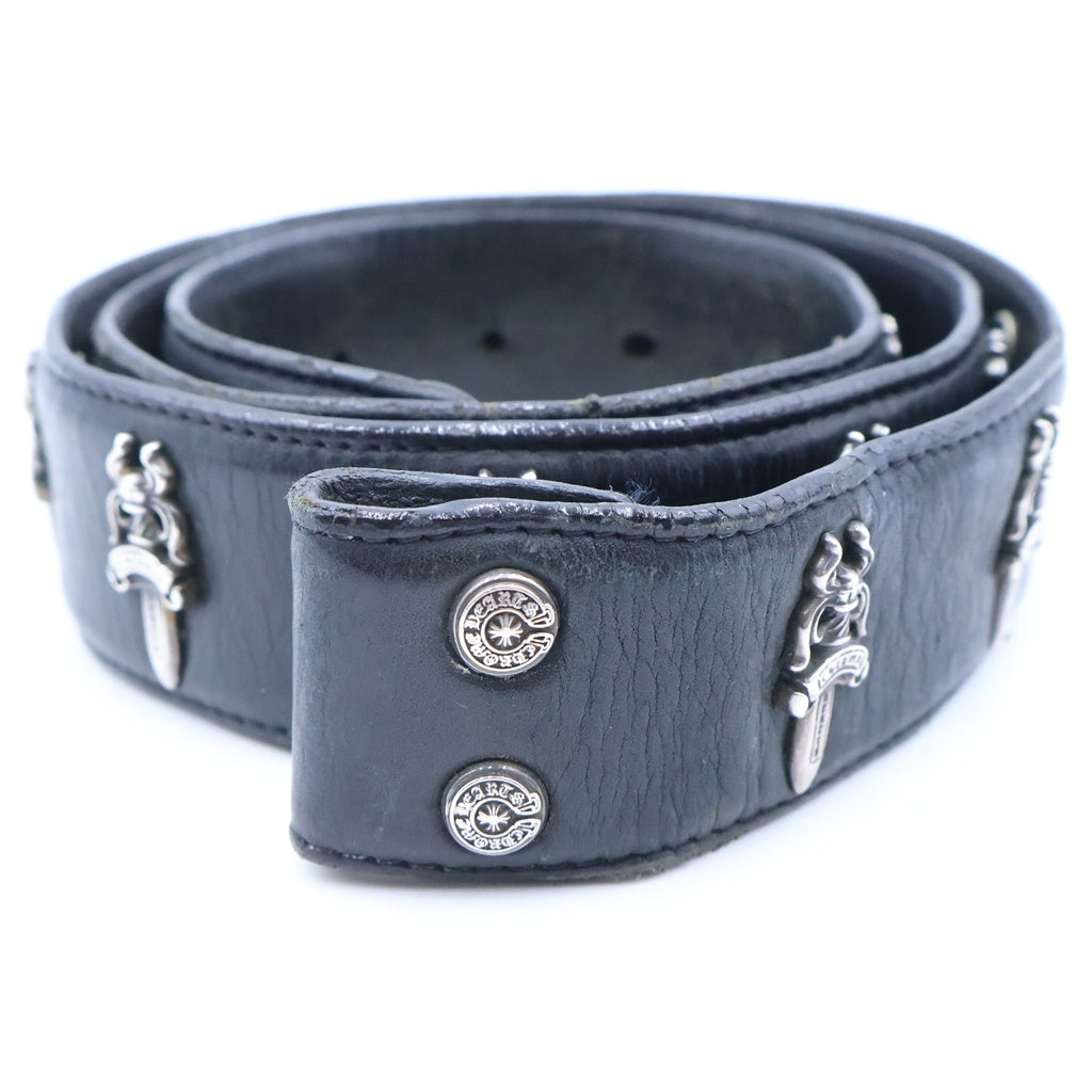 CHROME HEARTS(クロムハーツ) STRAP No5 DGGR #5ダガーローデット レザーベルト