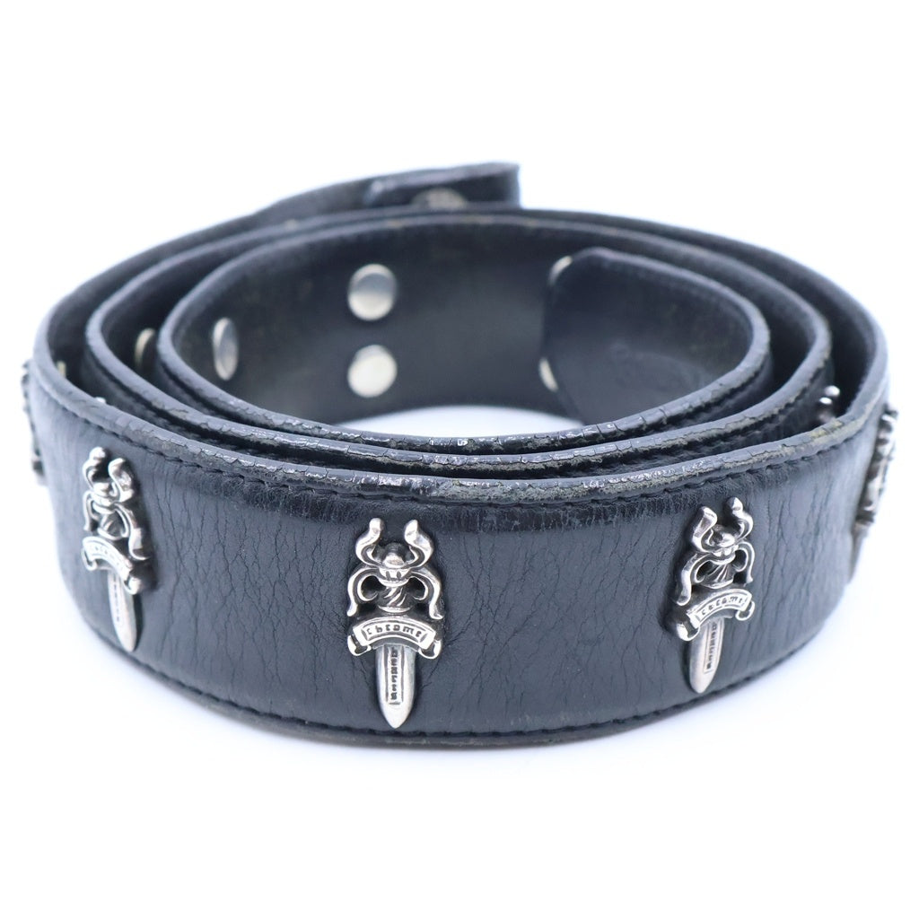 CHROME HEARTS(クロムハーツ) STRAP No5 DGGR #5ダガーローデット レザーベルト