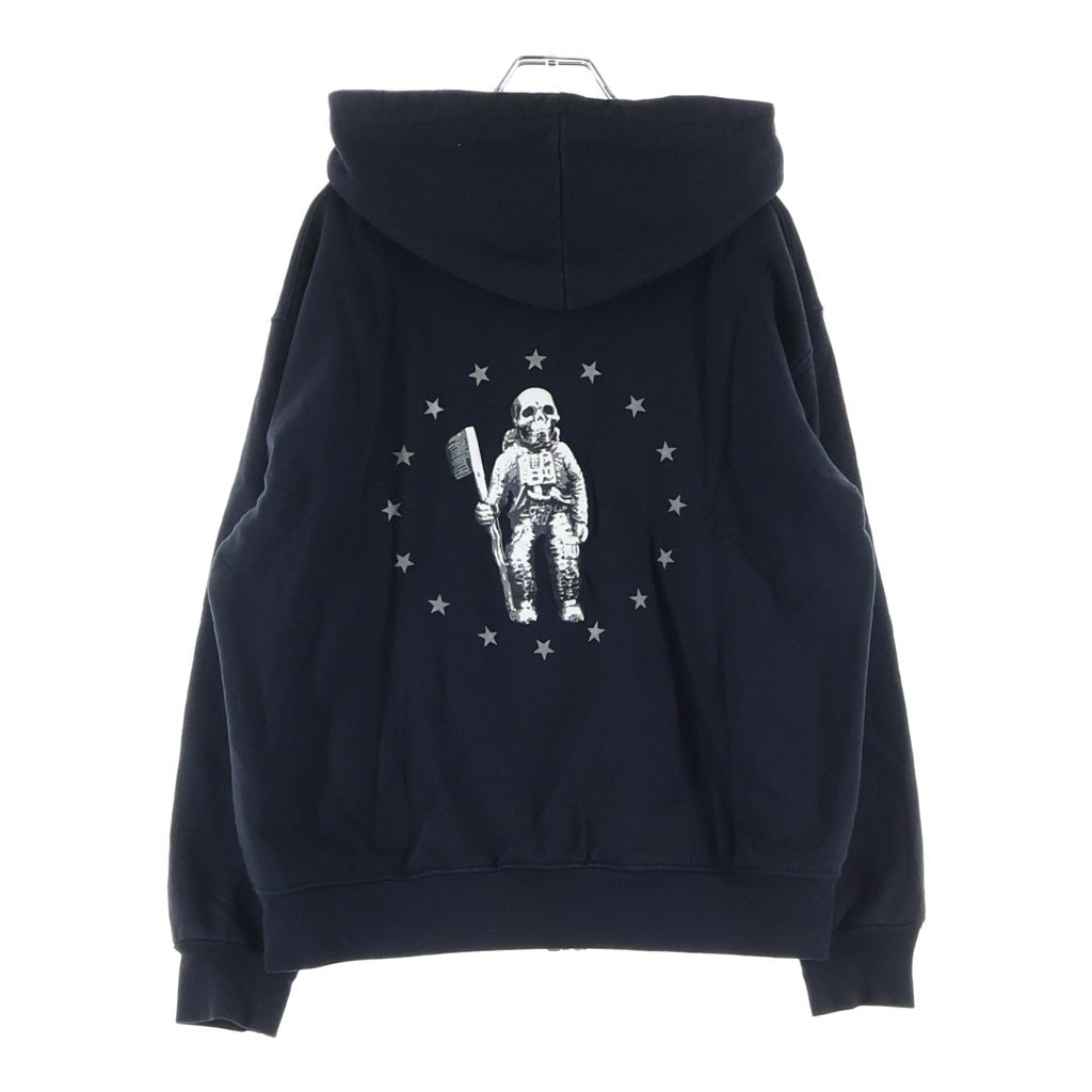 CHROME HEARTS(クロムハーツ) FOTI SWTSHRT THERMAL HD ZIP フォティプリントジップアップサーマルパーカー ブラック