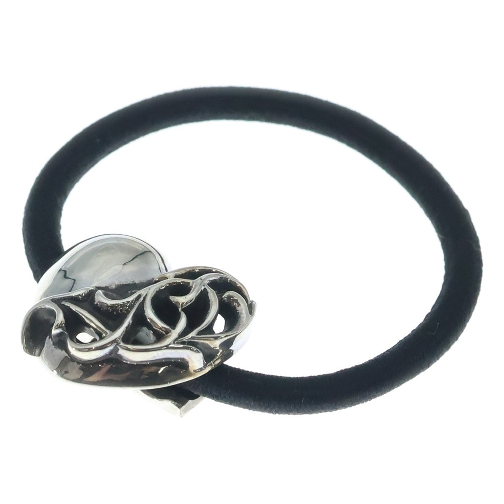 CHROME HEARTS(クロムハーツ) HAIRBAND HEART ハート ヘアバンド ヘアゴムコンチョ シルバー