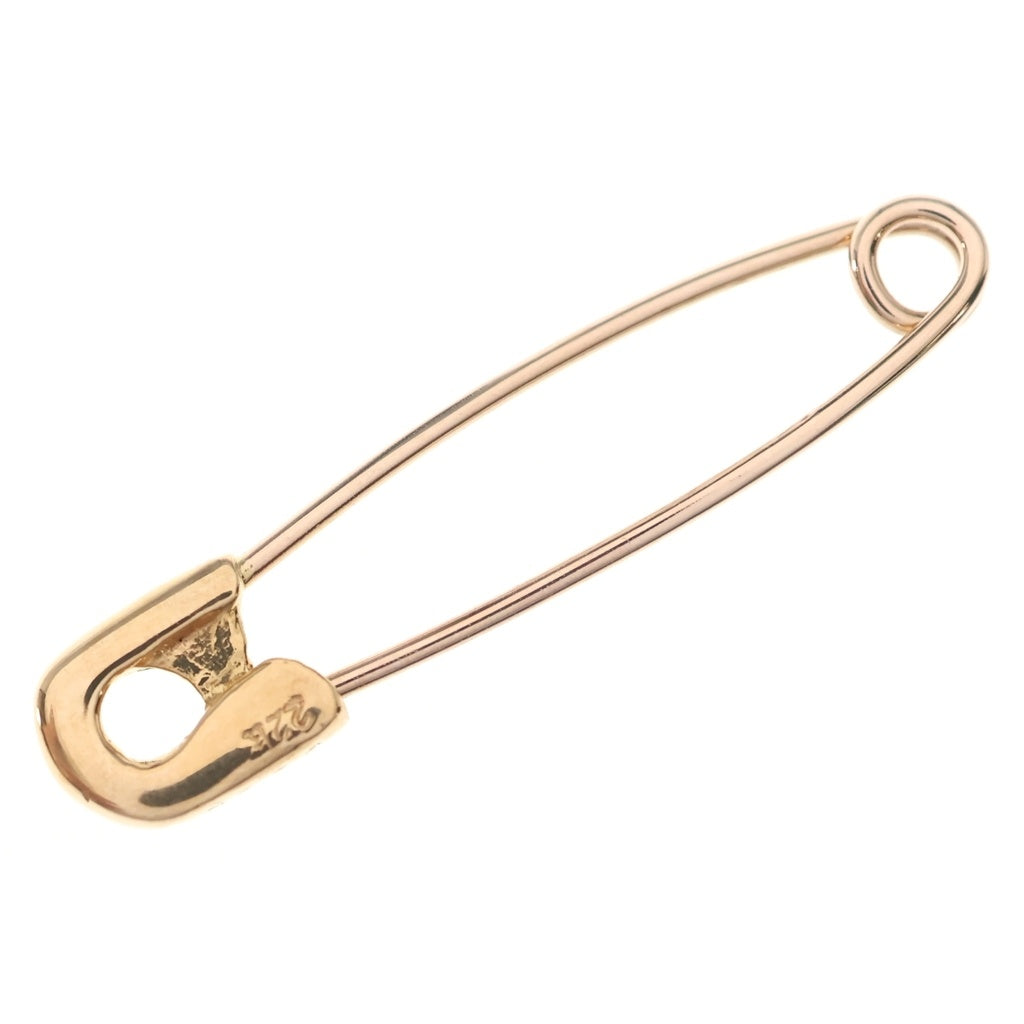 CHROME HEARTS(クロムハーツ) 22K SAFETY PIN S 22Kスモールセーフティピン ゴールドネックレストップ