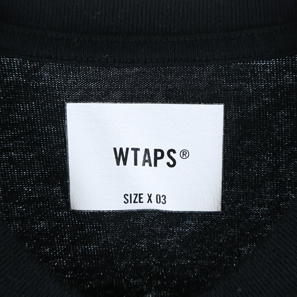 WTAPS(ダブルタップス) 26SS HWANG YUSUN COLLECTION 半袖Tシャツ カットソー ブラック