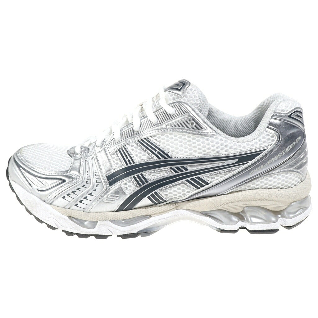 ASICS(アシックス) GEL-KAYANO 14 OYSTER WHITE STEEPLE GREY ゲルカヤノ14 ローカットスニーカー ベージュ/グレー US10/28cm 1203A537