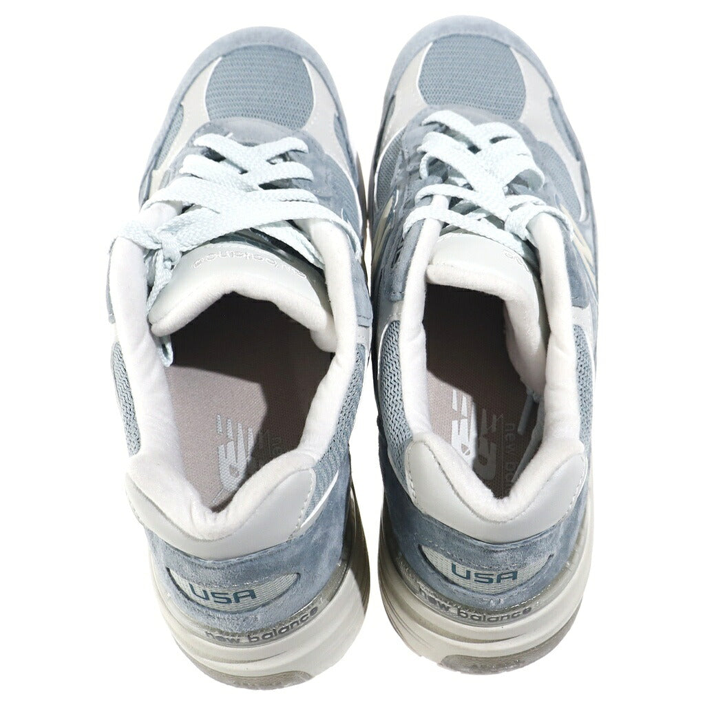 New Balance(ニューバランス) ×KITH 992 Aegean Blue/Shadow Gray U992KT キス ローカットスニーカー ブルー/グレー