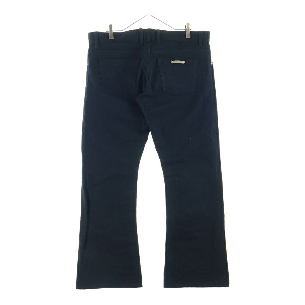 CHROME HEARTS(クロムハーツ) RS BOOTLEG 5 PKT DNM PANT クロスボールボタンブーツカットデニムパンツ ブラック