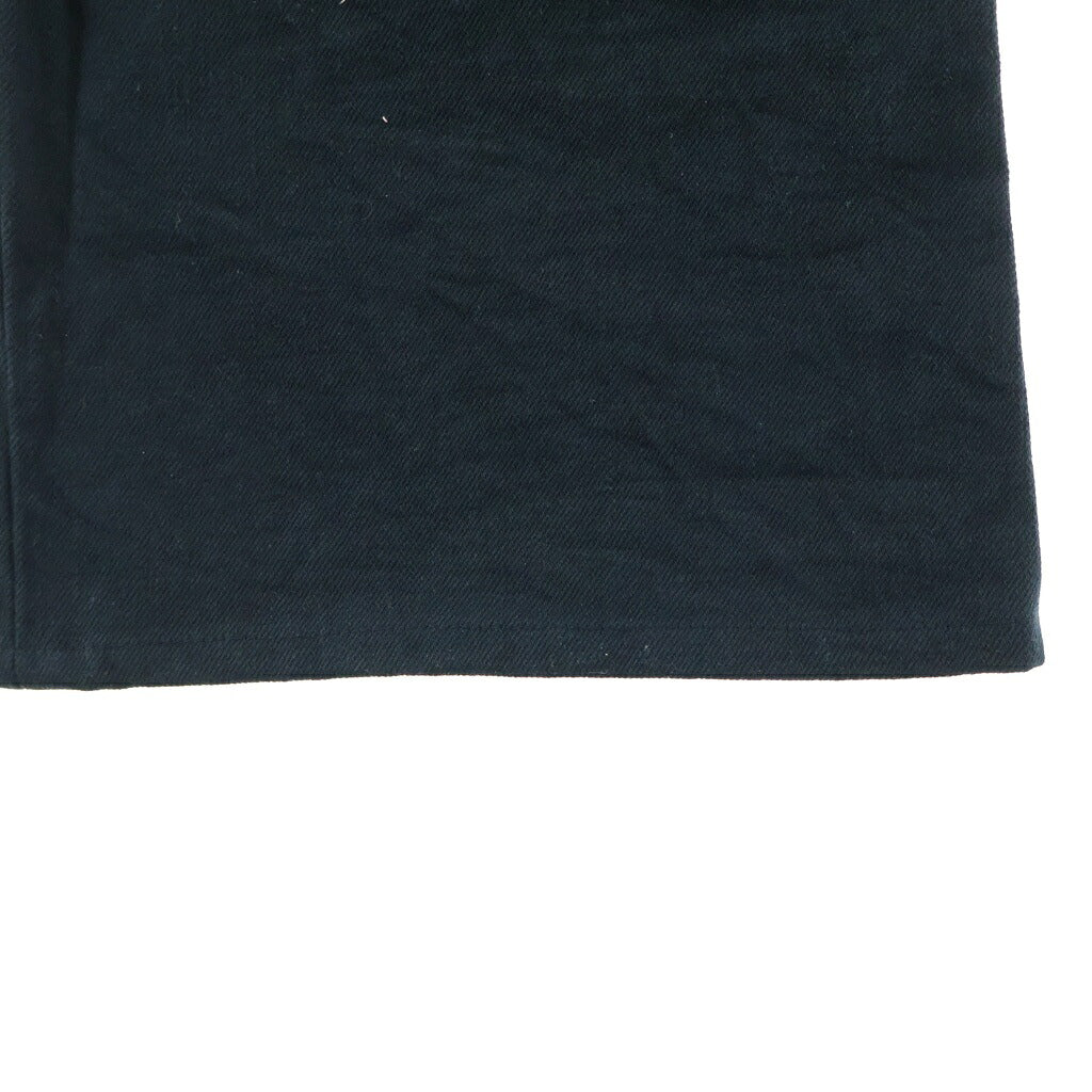 CHROME HEARTS(クロムハーツ) RS BOOTLEG 5 PKT DNM PANT クロスボールボタンブーツカットデニムパンツ ブラック