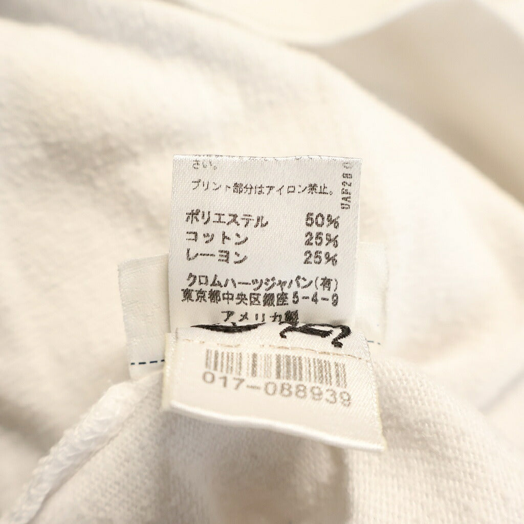 CHROME HEARTS(クロムハーツ) ×MATTY BOY PPO SNOT SPIT TEE マッティボーイ スノットスピット クルーネック長袖Tシャツカットソー ロンT ホワイト