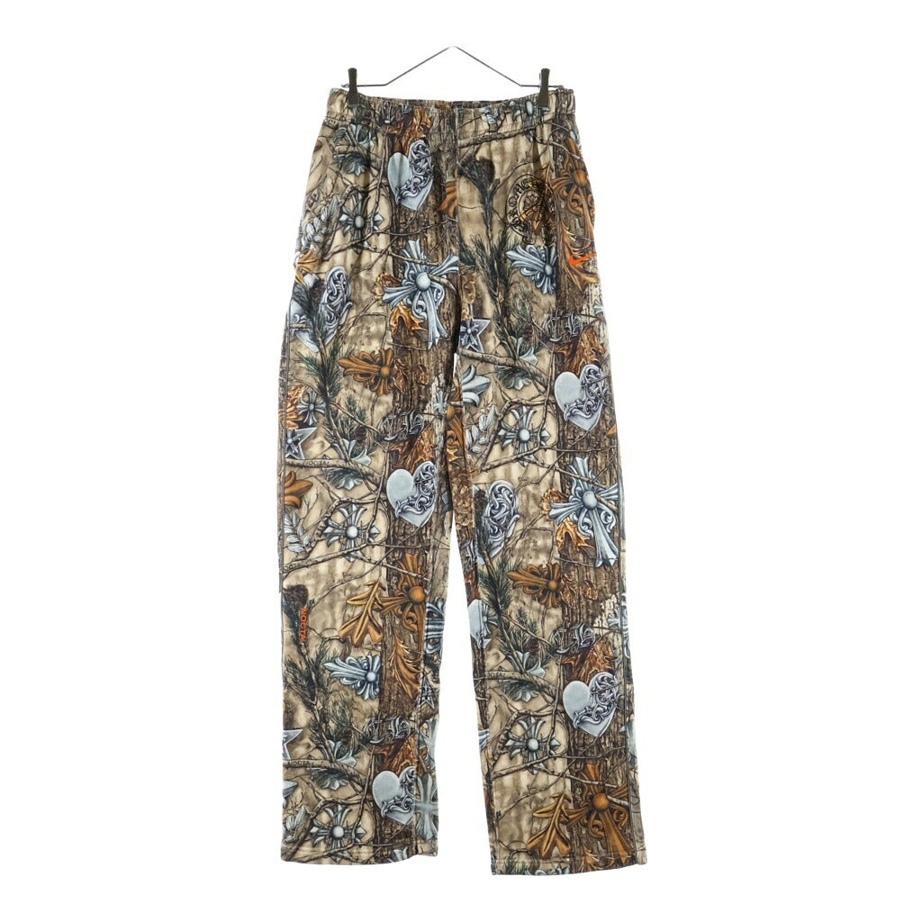CHROME HEARTS(クロムハーツ) NOCTA PANTS DRAKE ナイキノクタ総柄スウェットロングパンツ ブラウン/ベージュ