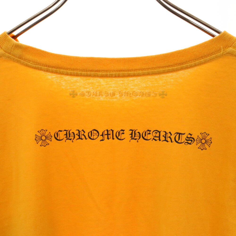 CHROME HEARTS(クロムハーツ) Mustard Arm Logo L/S Tee マスタードアームロゴ ロングスリーブ長袖Tシャツ マスタード