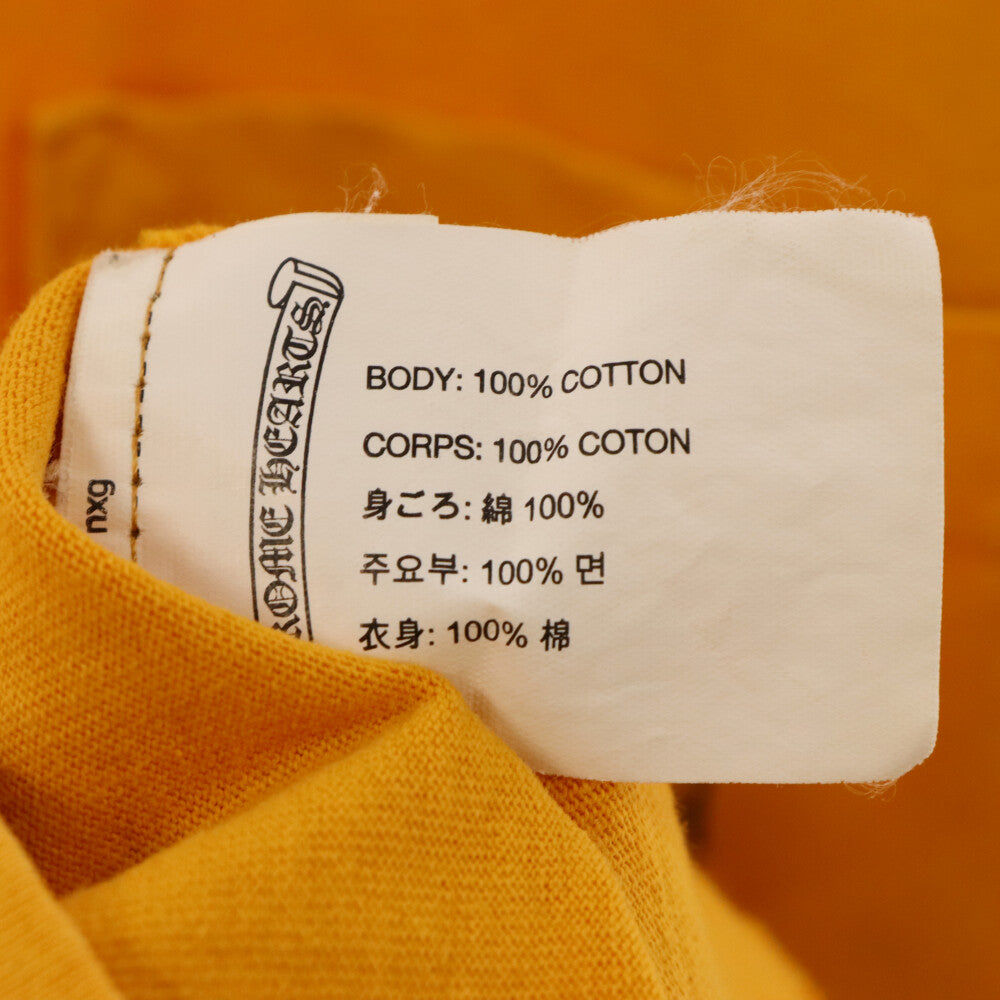 CHROME HEARTS(クロムハーツ) Mustard Arm Logo L/S Tee マスタードアームロゴ ロングスリーブ長袖Tシャツ マスタード