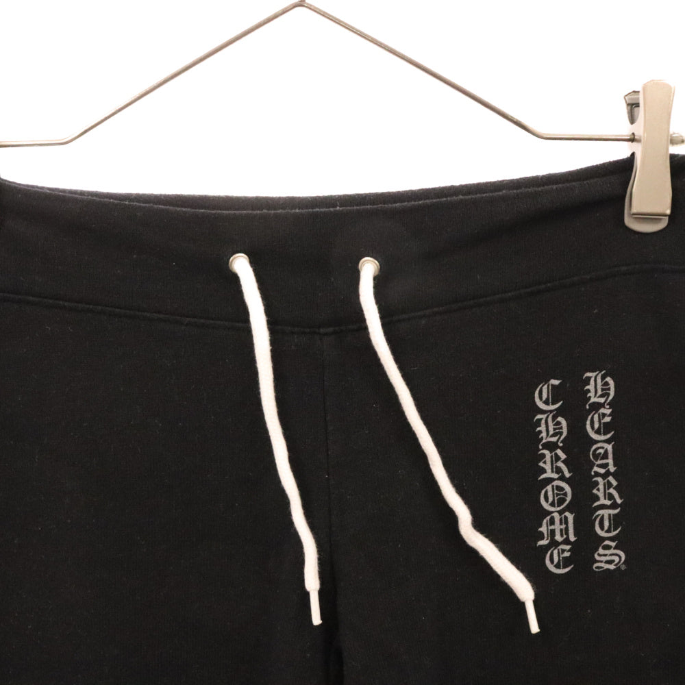CHROME HEARTS(クロムハーツ) ロゴプリントスウェットパンツ ブラック XS