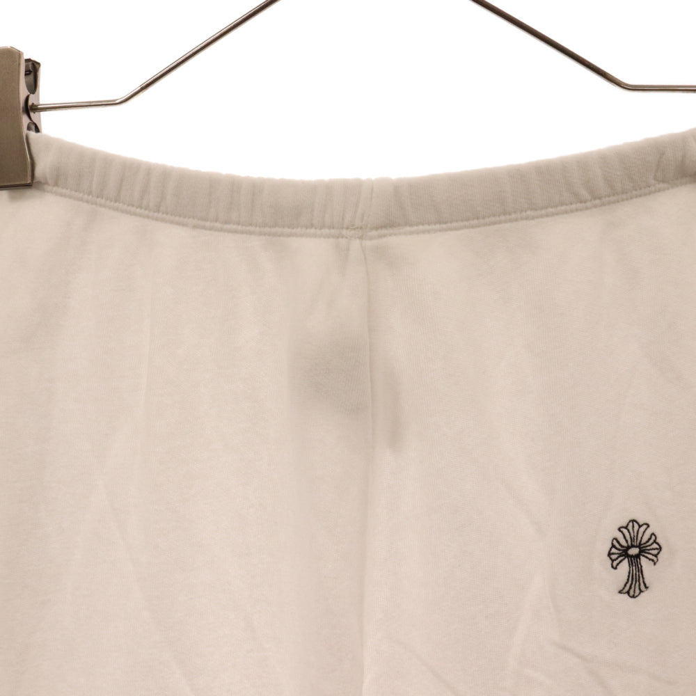 CHROME HEARTS(クロムハーツ) Y NOT Sweat Pants ワイノットスウェットパンツ ロゴ刺繍 ホワイト