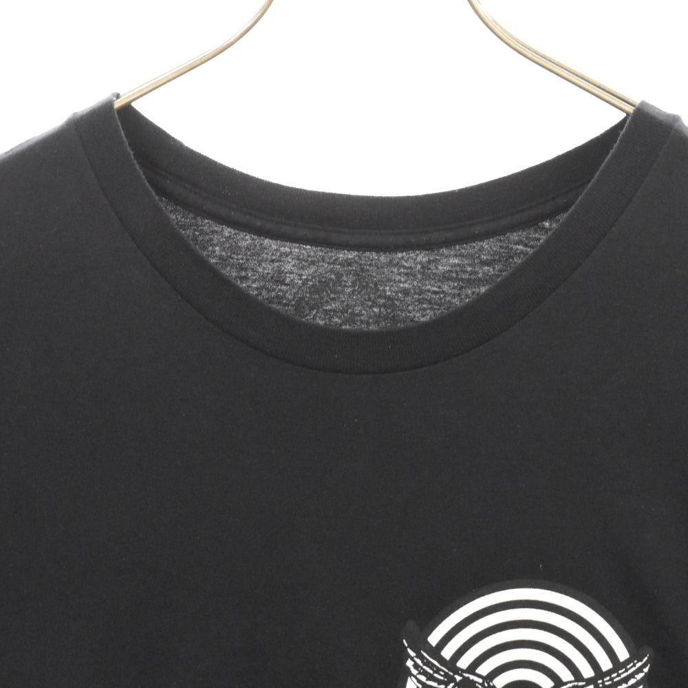 CHROME HEARTS(クロムハーツ) FOTI COLL TEE フォティ半袖Tシャツ ブラック