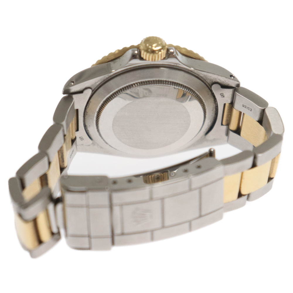 ROLEX(ロレックス) トロピカルミラーダイヤル サブマリーナーデイト M16803 自動巻 ステンレススティール コンビ ブラック/シルバー/ゴールド