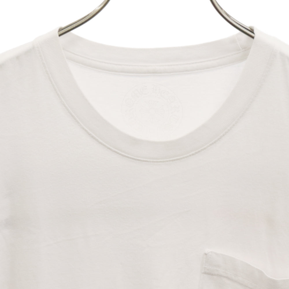 CHROME HEARTS(クロムハーツ) Made in Holluwood Boost TEE メイドインハリウッド バック ロゴプリント 半袖Tシャツ ホワイト