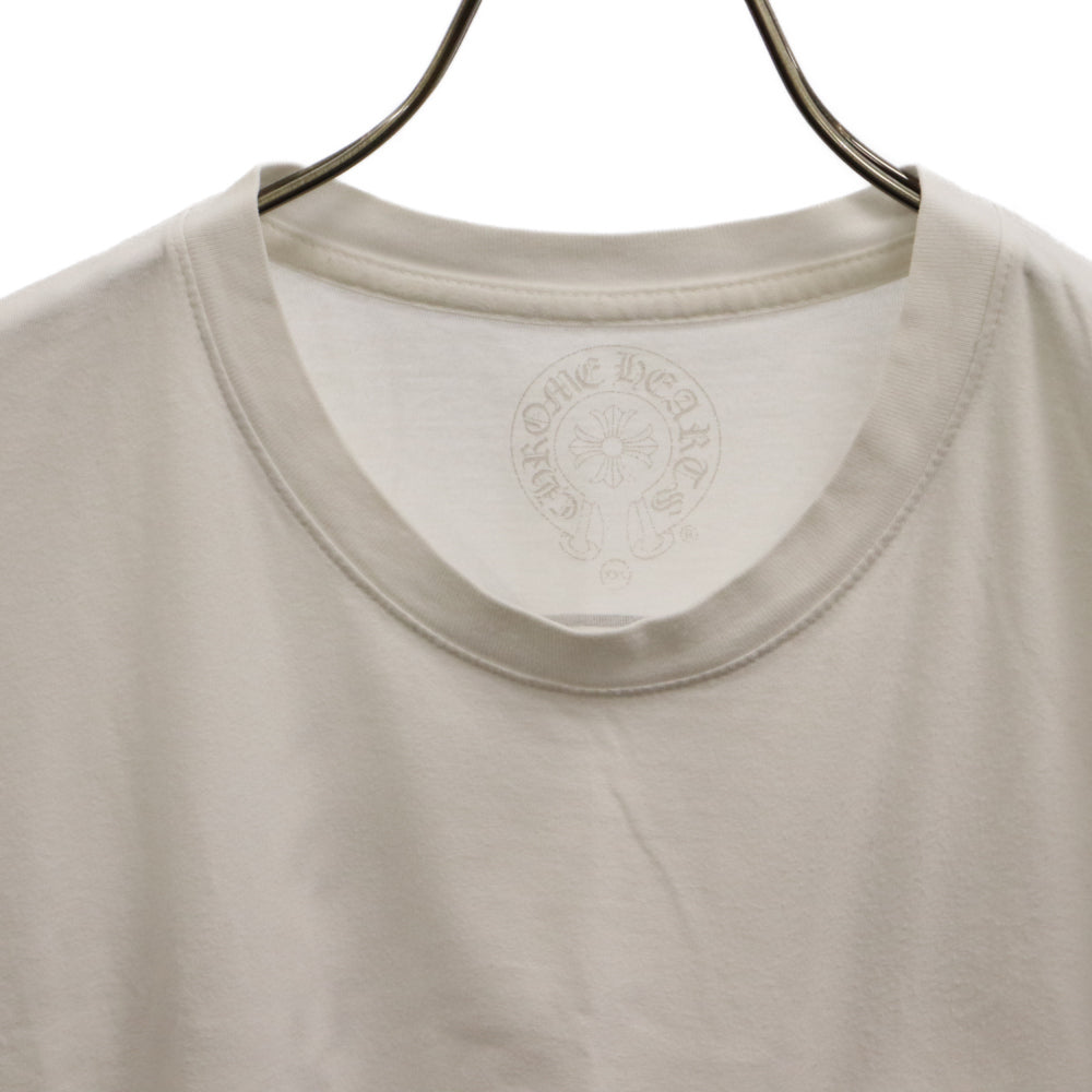 CHROME HEARTS(クロムハーツ) NEW YORK Horseshoe S/S Tee ニューヨーク限定ホースシュープリント半袖Tシャツ ホワイト